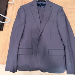 Calvin Klein Navy blue suit