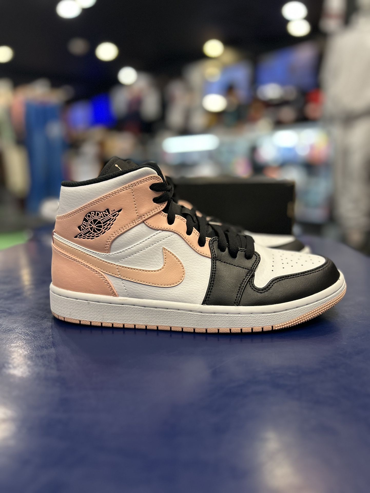 Nike Air Jordan 1 Mid Crimson Tint Size 9 Men Shoes