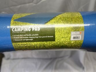 Ozark Trail Closed Cell Foam Blue Camp Sleeping Pad