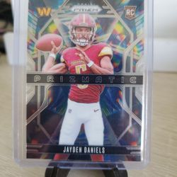 Washington Jayden Daniels Rookie Card