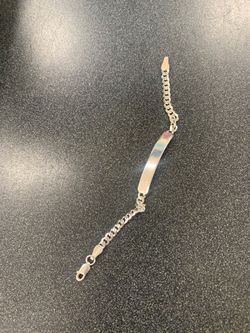 Silver Baby bracelet no name