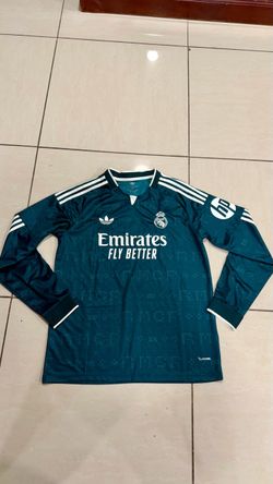 Real Madrid Adidas Long Sleeve Away Jersey