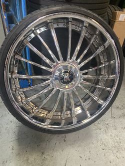 26 Inch Savini SV-67 High Polished Rolls Royce Phantom Cullinan Mercedes BMW