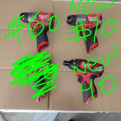 Milwaukee M12 Drills Price In Picture 
