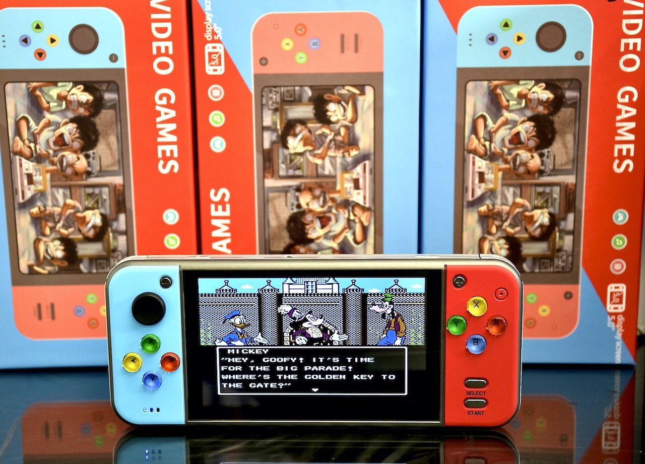 X7 RETRO Handheld Game Console 5.0 Inch HD Screen With 1219 Retro Video Games