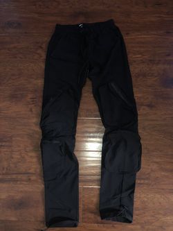 Mens Fashion Nova Nylon Pants Size S