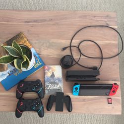 Nintendo Switch Bundle (Trade For Meta Quest pro Or Steam deck)