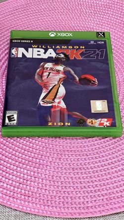 NBA 2K21 Microsoft Xbox Series X|S Factory Sealed Zion Williamson Edition