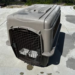 Dog Kennel for Medium to Large Dogs. Heavy Duty Dog Travel Crate