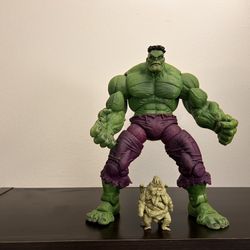 MARVEL LEGENDS ICONS GREEN HULK 12 INCH ACTION FIGURE TOY BIZ 2006 LOOSE