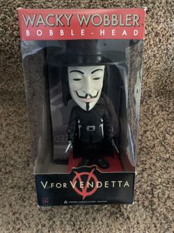V For Vendetta Wacky Wobbler Funko Bobblehead