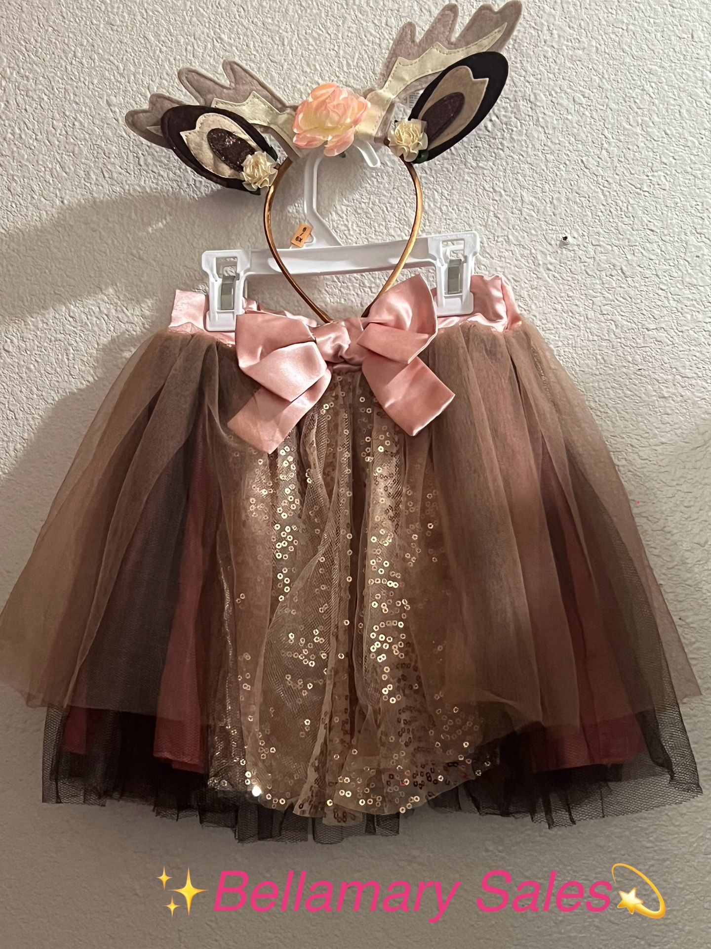 Super Especial Tutu De Venadita Para Niña 6/7