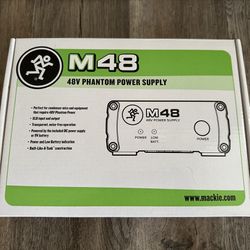 Mackie 48v Phantom Power Supply