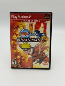 Naruto Ultimate Ninja 2 PS2 Game Tested CIB