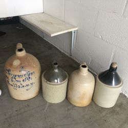 Antique Pottery Jugs