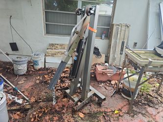3-Ton Hydraulic Engine Hoist / Heavy Duty Shop Crane