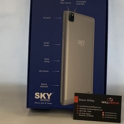Sky 8” Tablet Pre-Activated 1yr Data Plan Included $125
