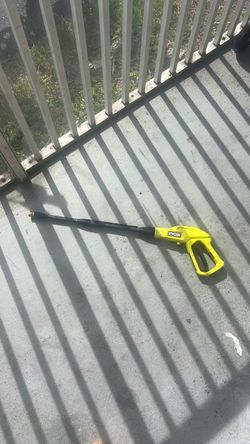 pressure washing gun