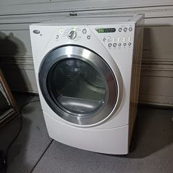 Whirlpool Duet Gas Dryer With Storage Drawer Excellent Working Condition 