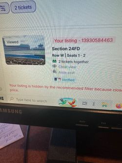 Dodger Tickets for tonight’s game