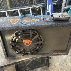 Rockville sub ct sounds amp