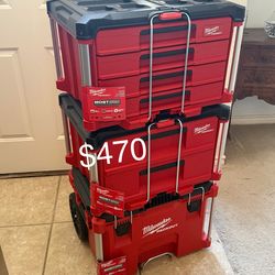 Milwaukee Packout toolbox new