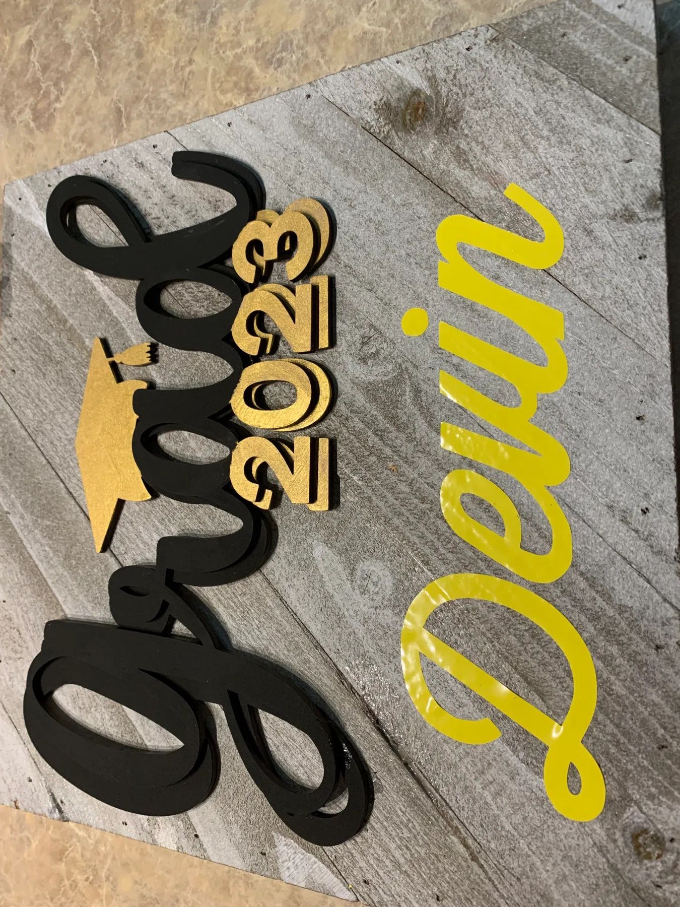 Graduation "Grad" Photo Prop