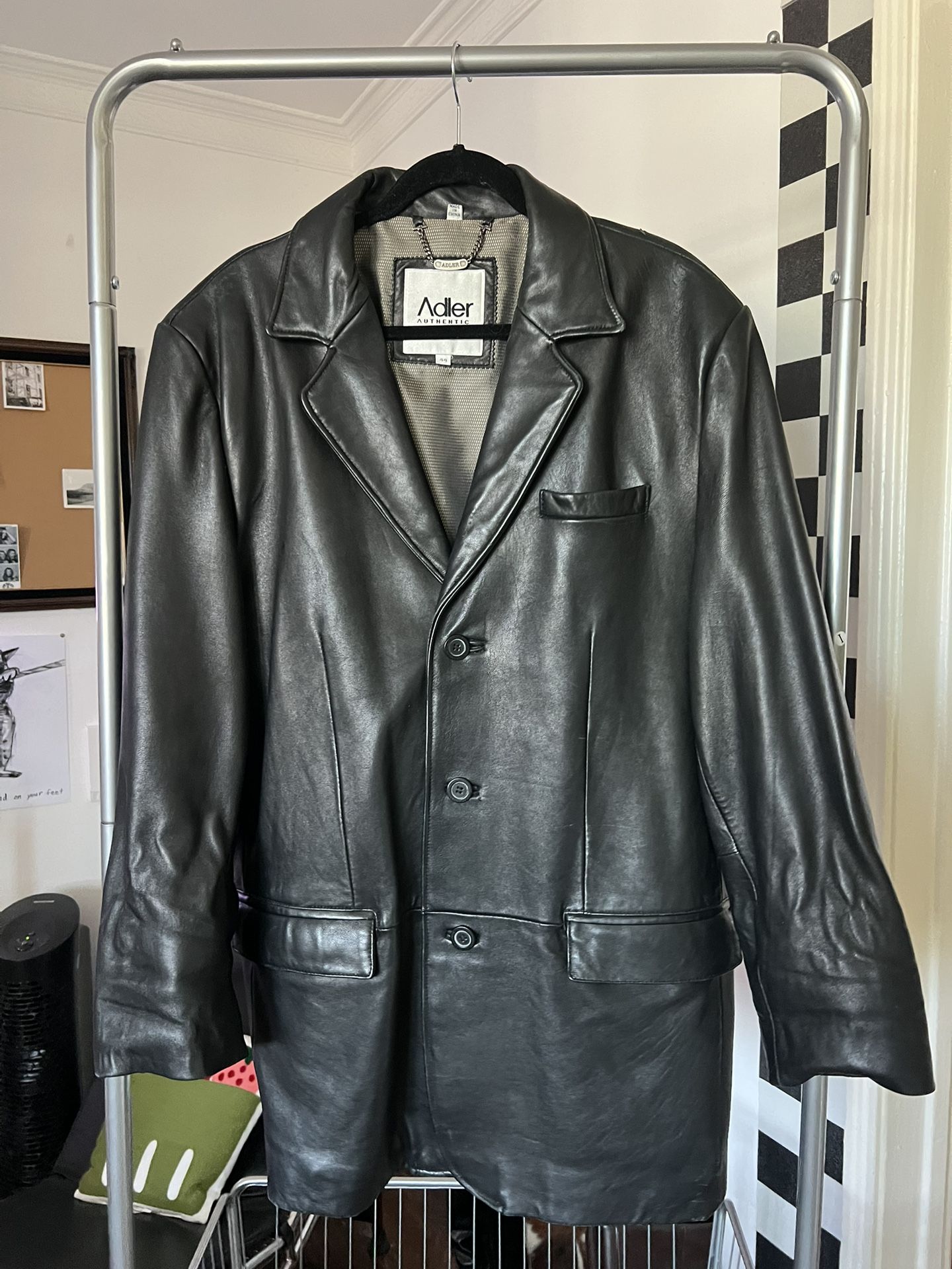 Vintage Adler genuine Leather Jacket