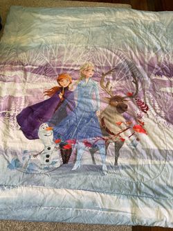 disney Frozen comforter and pillow cases