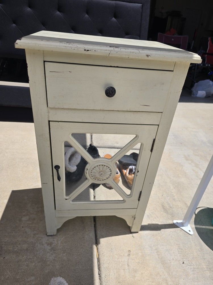 Wood Mirror Cabinet 31t×18wx13d $20