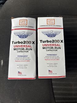 Two Turbo200x Caps