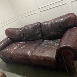 4 Piece leather Living Room Set