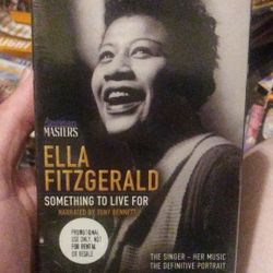 Ella Fitzgerald "Something to live for" vhs brand new!!