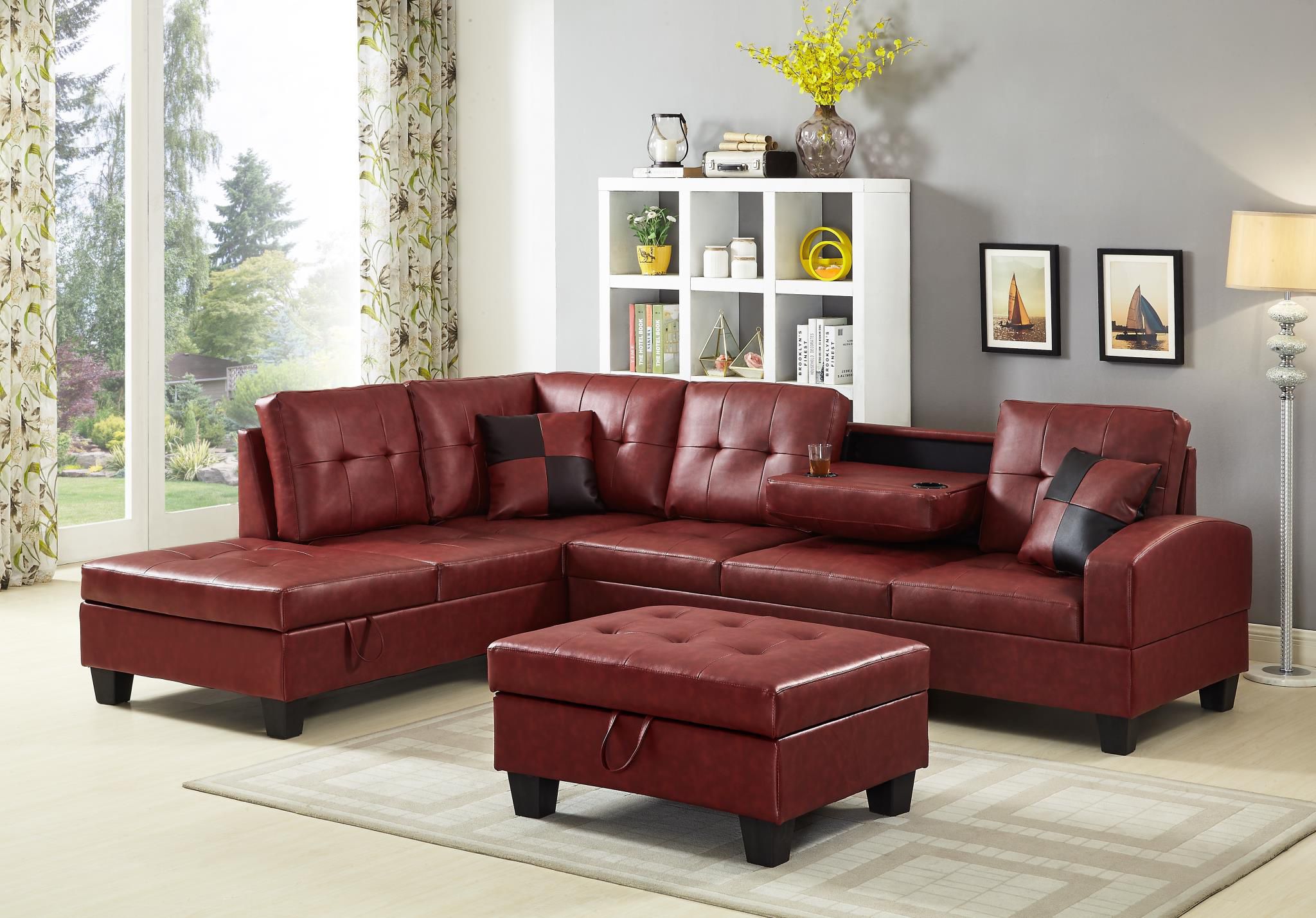 🔥 Special Sales 🔥 SECTIONAL & SOFA Come With Free OTTOMAN And All Come In Box 📦 - Free Delivery 🚚 To Reasonable Distance