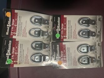 Haul Master 1/4” d-Ring anchors