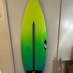 5’8 Sharpeye Inferno FT surfboard in E3 epoxy technology