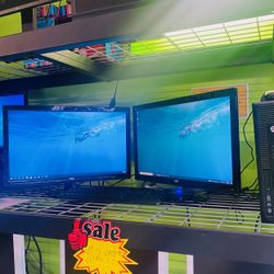 💥DUAL SCREEN DESKTOP 🖥 +🖥💥COMPLETE SET 😍