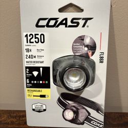 Coast FL86R 1250 Lumens Headlamp