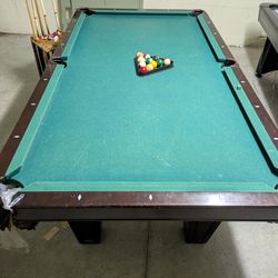 Brunswick slate  pool table