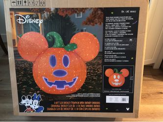 Brand new Halloween Mickey Mouse pumpkin LED
