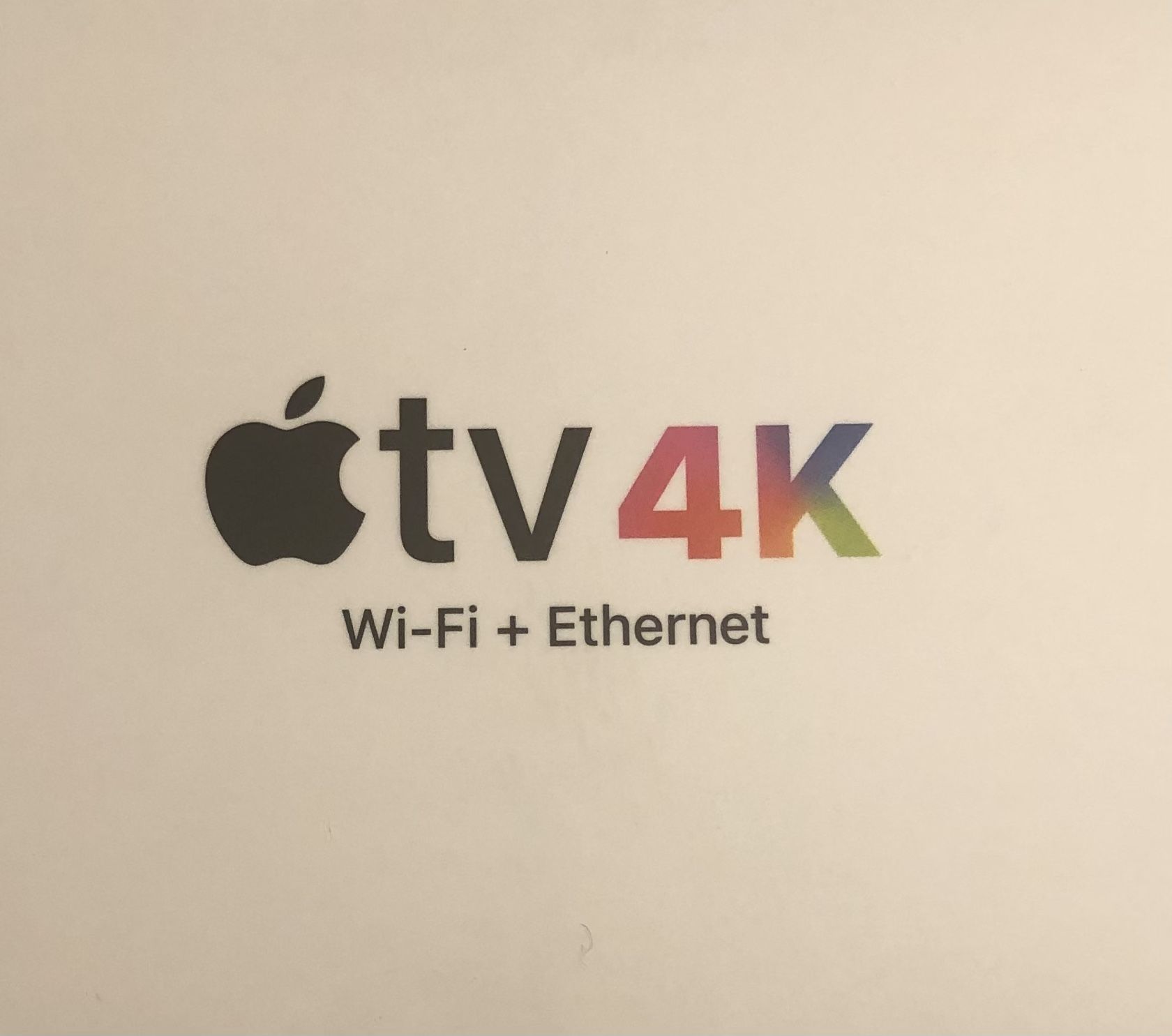 Apple TV 4K Wi-Fi + Ethernet 128 GB Storage