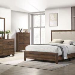 4ps Bedroom Set In Queen Size And Eastern King 