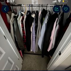 room clothing rack