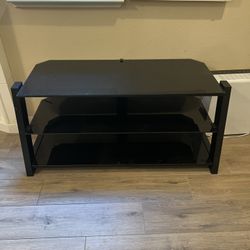Metal And Glass Tv Stand … 80obo 