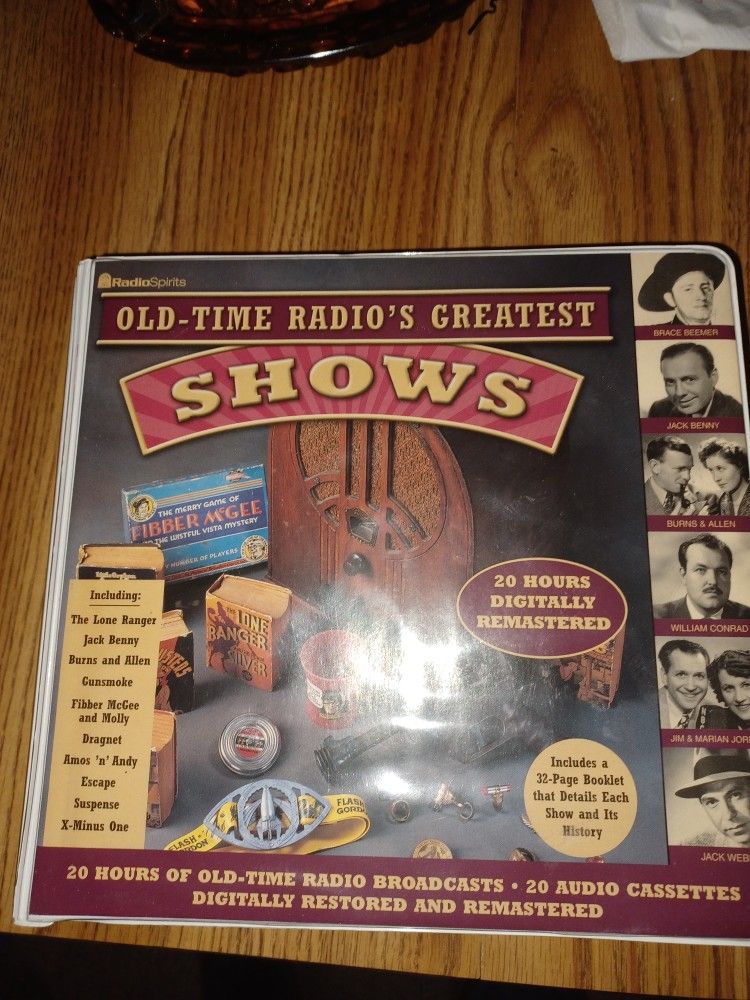 Old Radio Show Recordings Cassette