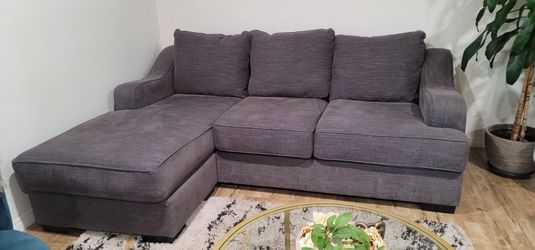 Living Space Reversible Chase Lounge 97"