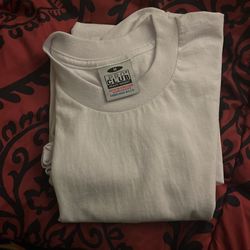 Medium White Proclub Longsleeve 