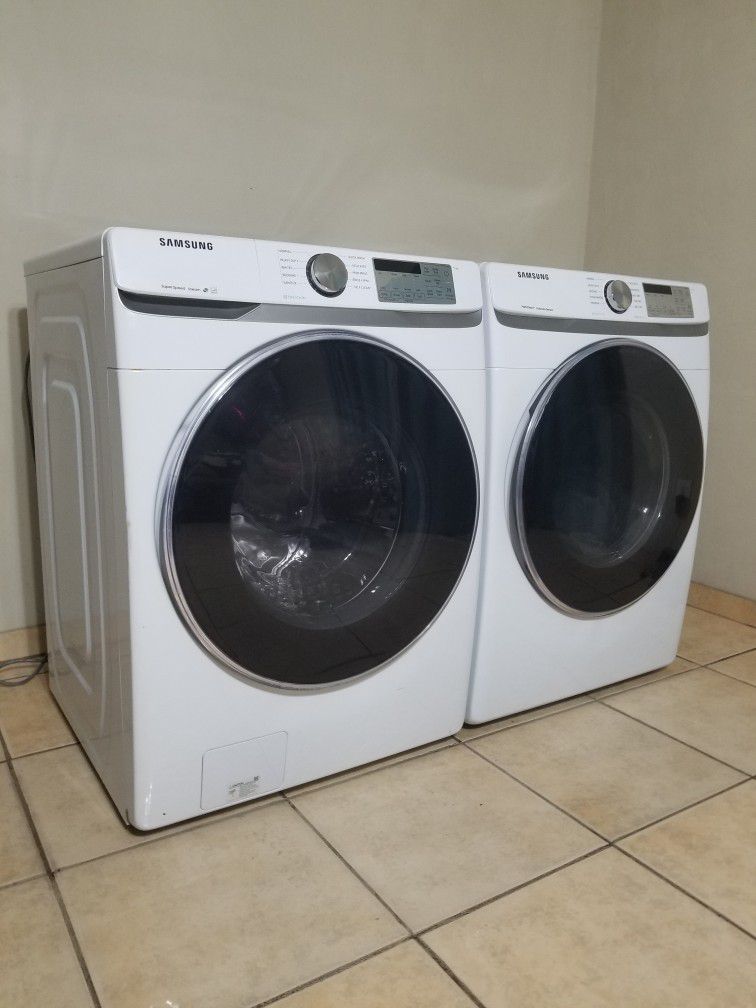2021 SAMSUNG WASHER AND ELECTRIC DRYER FREE DELIVERY AND INSTALLATION ALSO A 90 DAYS WARRANTY 