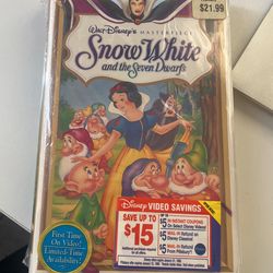 Retro Snow White VHS