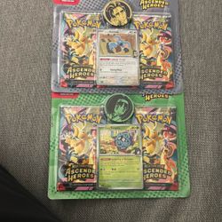 Ascended heroes Larry’s &Erika Two Pack blisters 